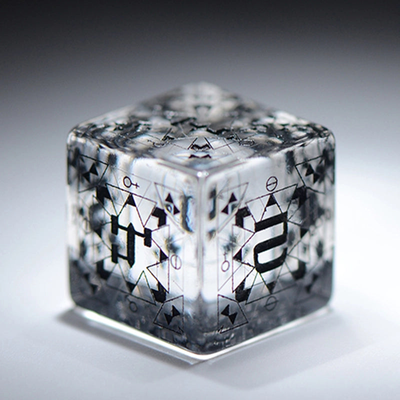 DragonStone D&D Inception Glass Dice Set