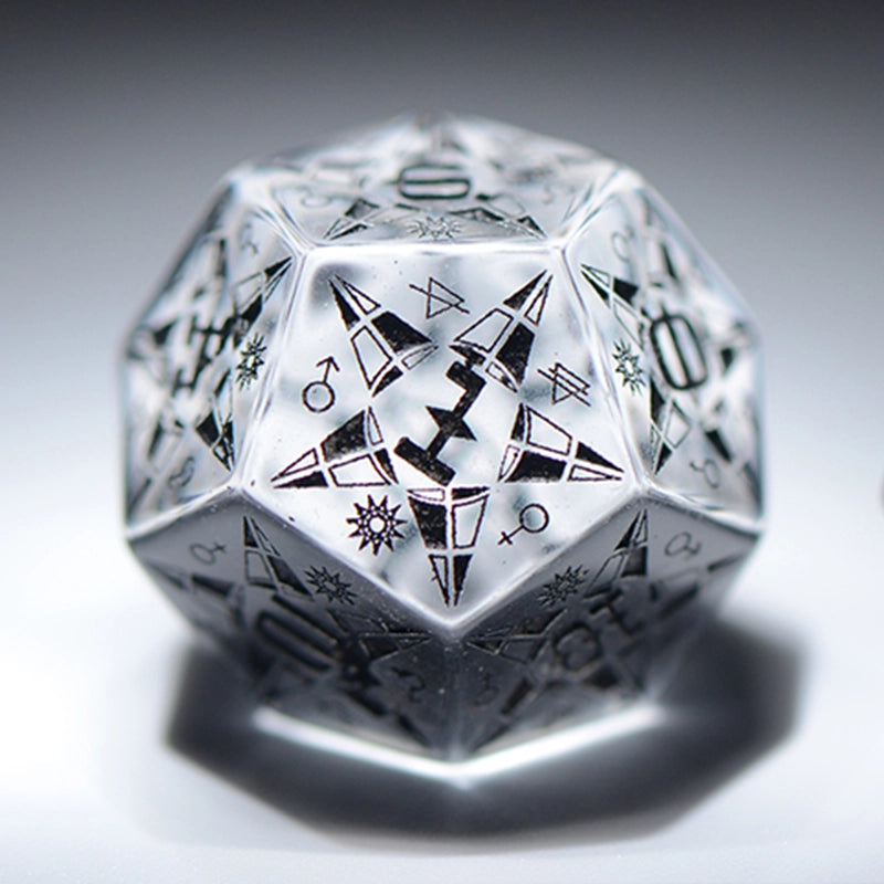 DragonStone D&D Inception Glass Dice Set