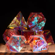 DragonStone D&D Moon Magic K9 Glass Dice Set