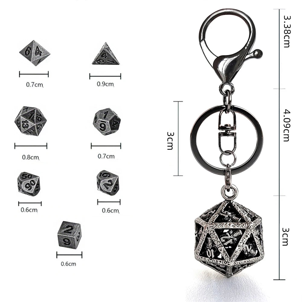 DragonStone D&D Dance of Death Pendant Keychain