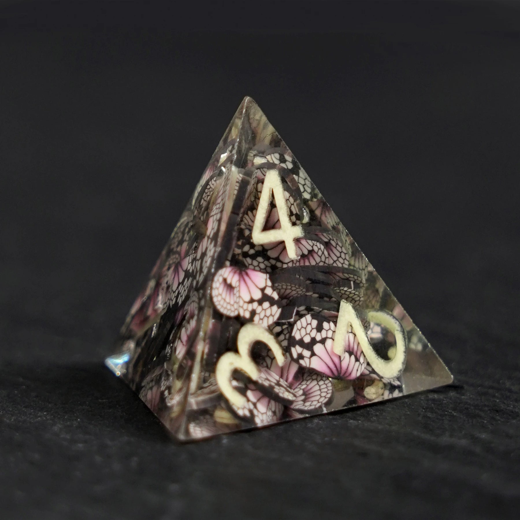 Moonflutter Resin Dice Set