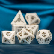 When a Whale Falls, Life Awakens — Natural Tibetan Yak Bone Dice Set (Limited Edition)