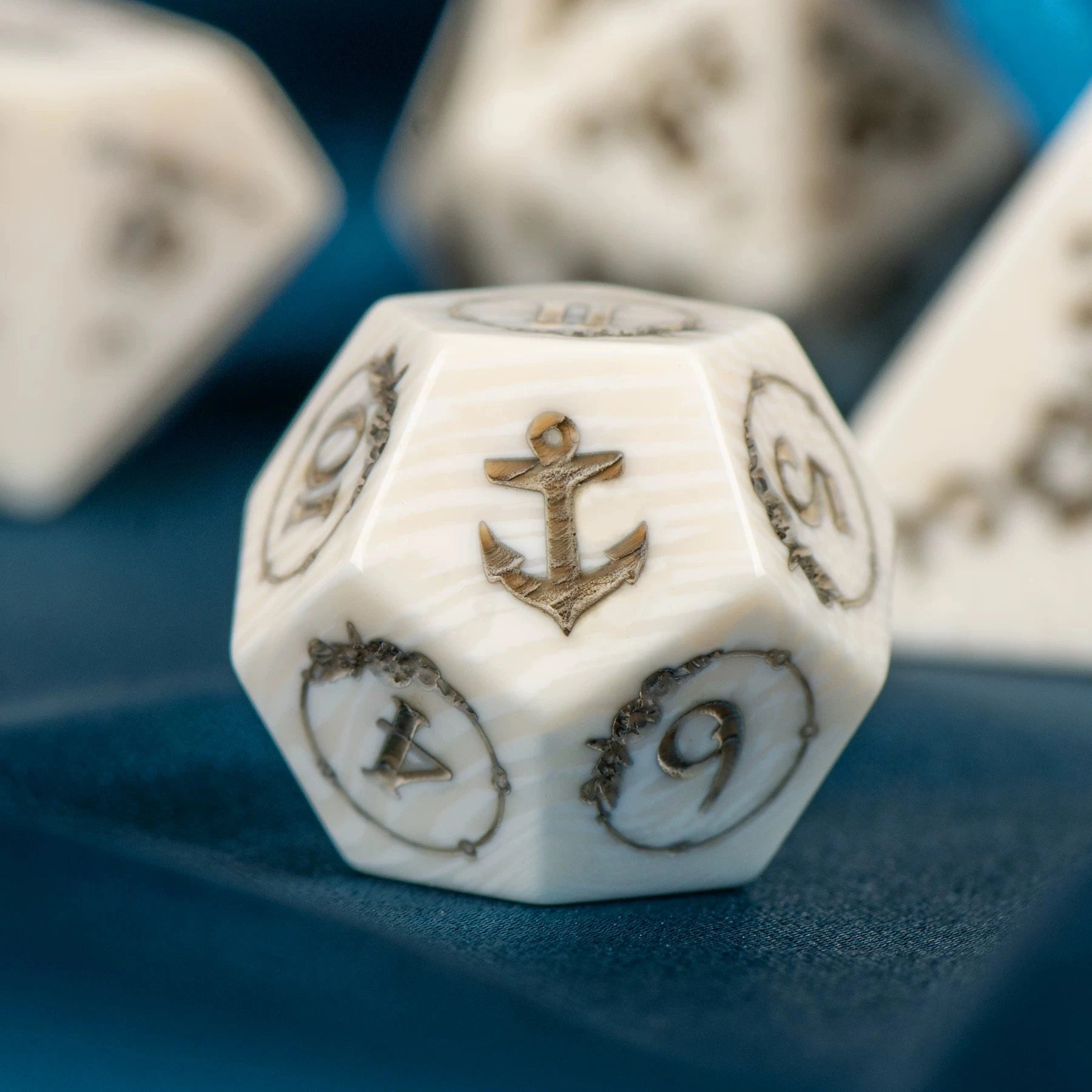 When a Whale Falls, Life Awakens — Natural Tibetan Yak Bone Dice Set (Limited Edition)