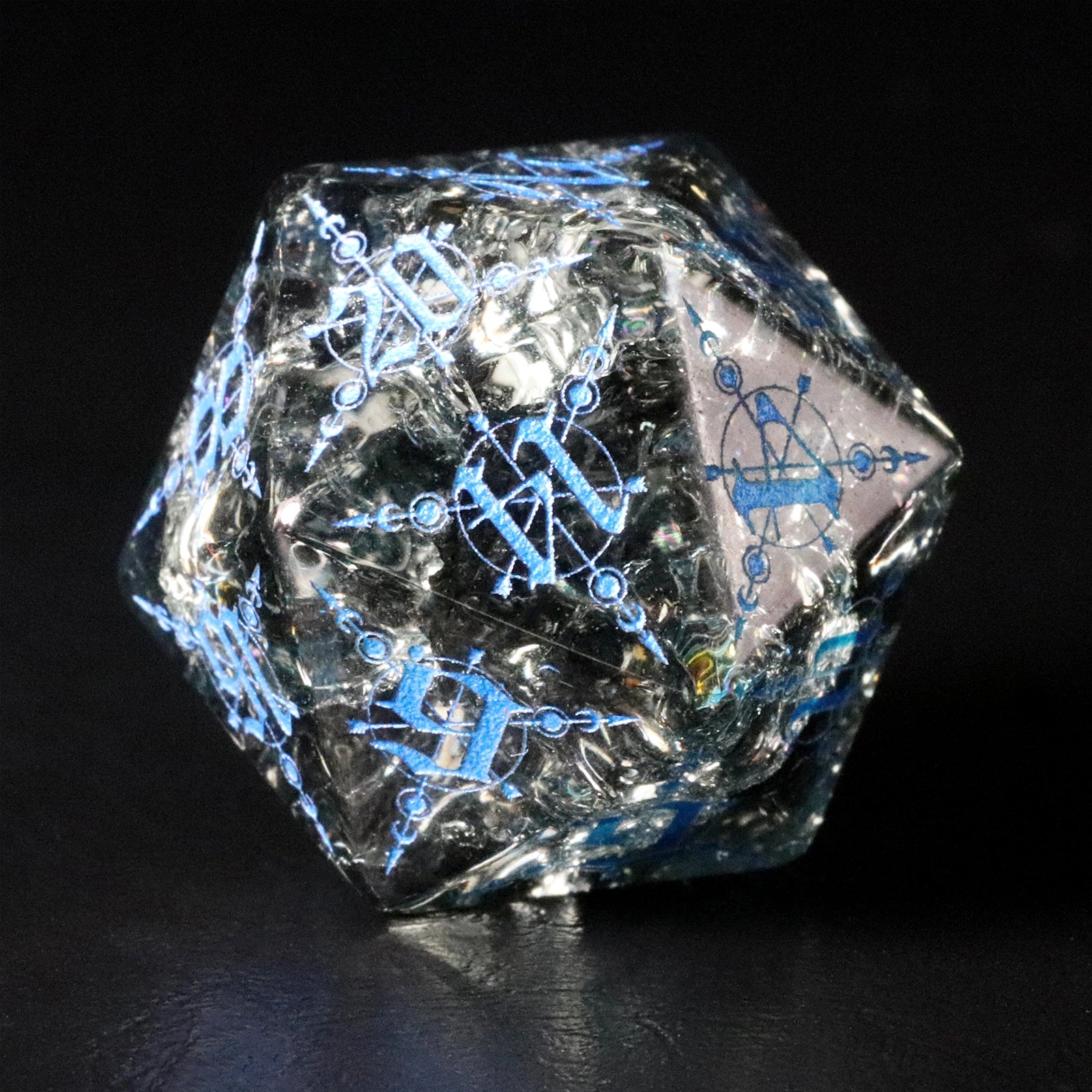 DragonStone D&D Cracked Glass Dice Set