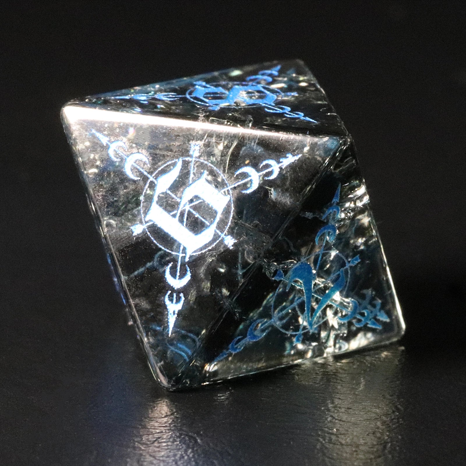 DragonStone D&D Cracked Glass Dice Set