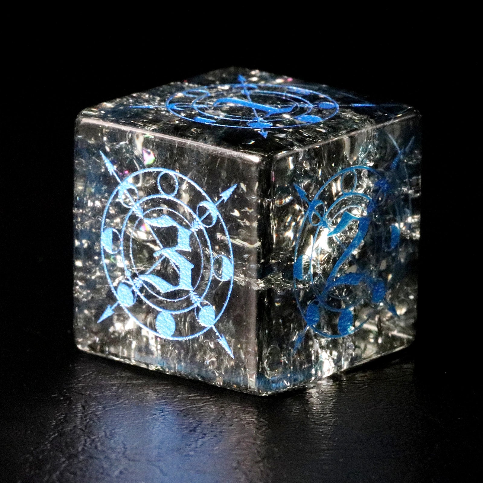 DragonStone D&D Cracked Glass Dice Set