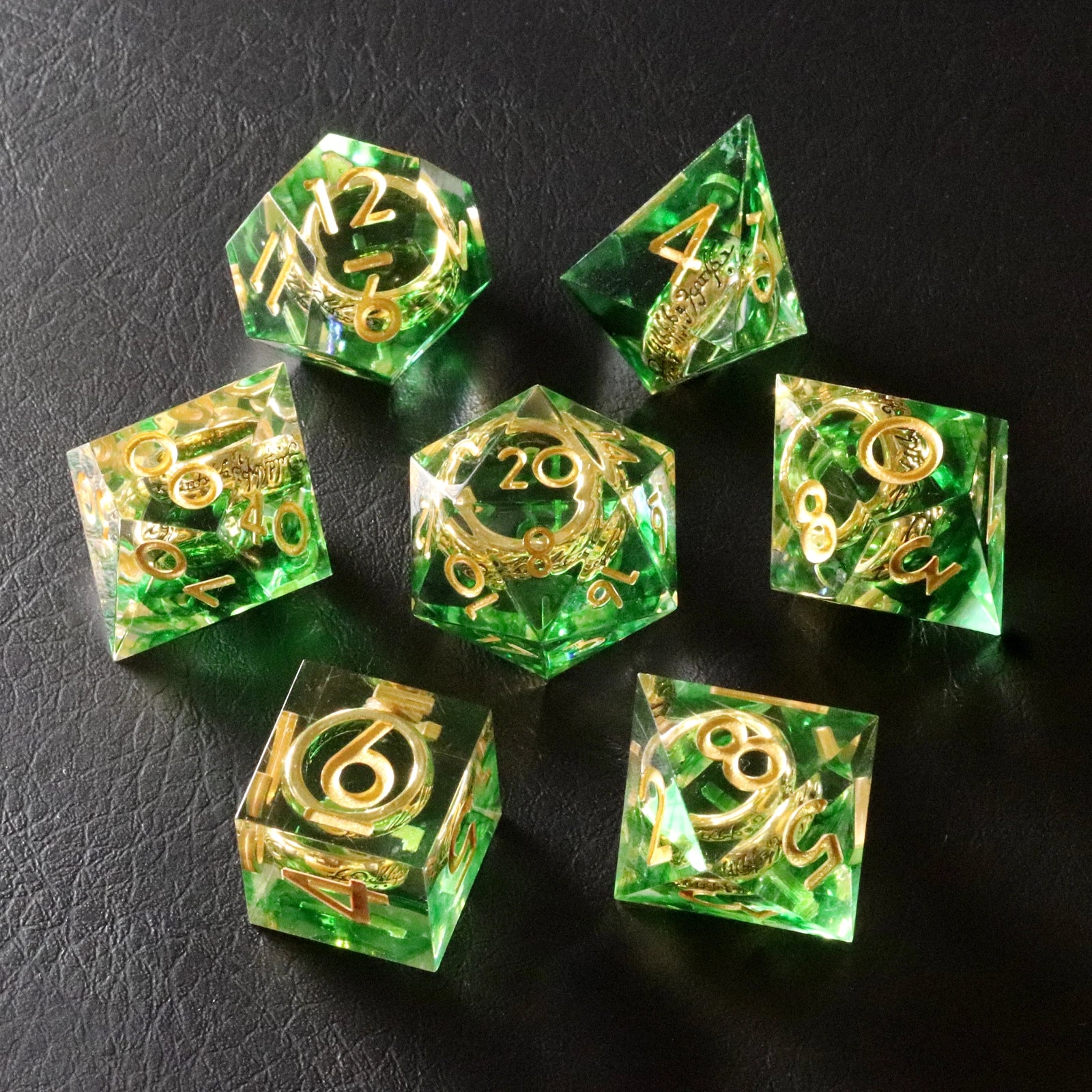 DragonStone D&D Lord of the Rings Emerald Forest Resin Set