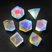 DragonStone Logo D&D K9 Matte Glass Dice Set