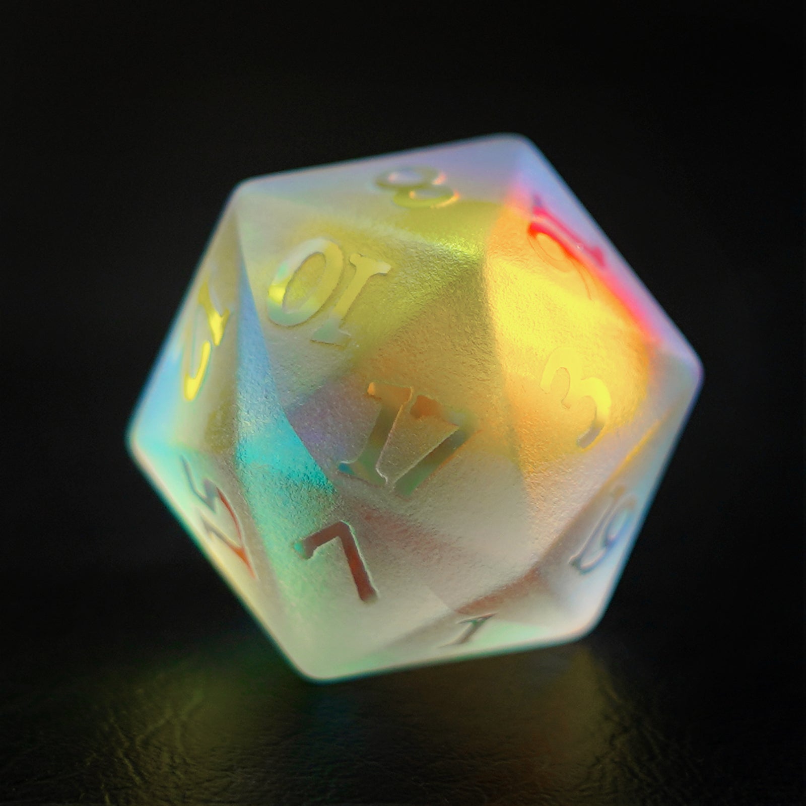 DragonStone Logo D&D K9 Matte Glass Dice Set