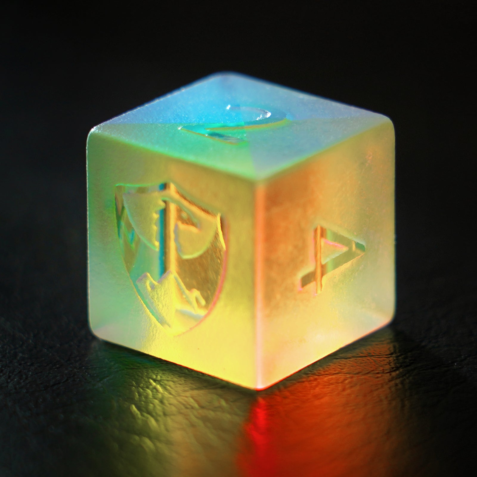 DragonStone Logo D&D K9 Matte Glass Dice Set