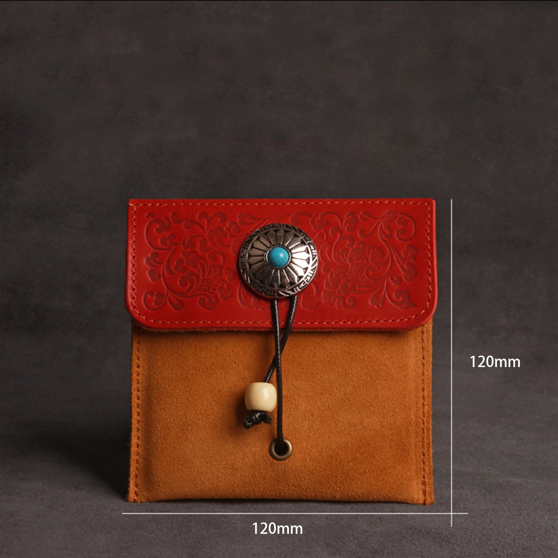The Ranger’s Token — Handmade Leather Dice Pouch