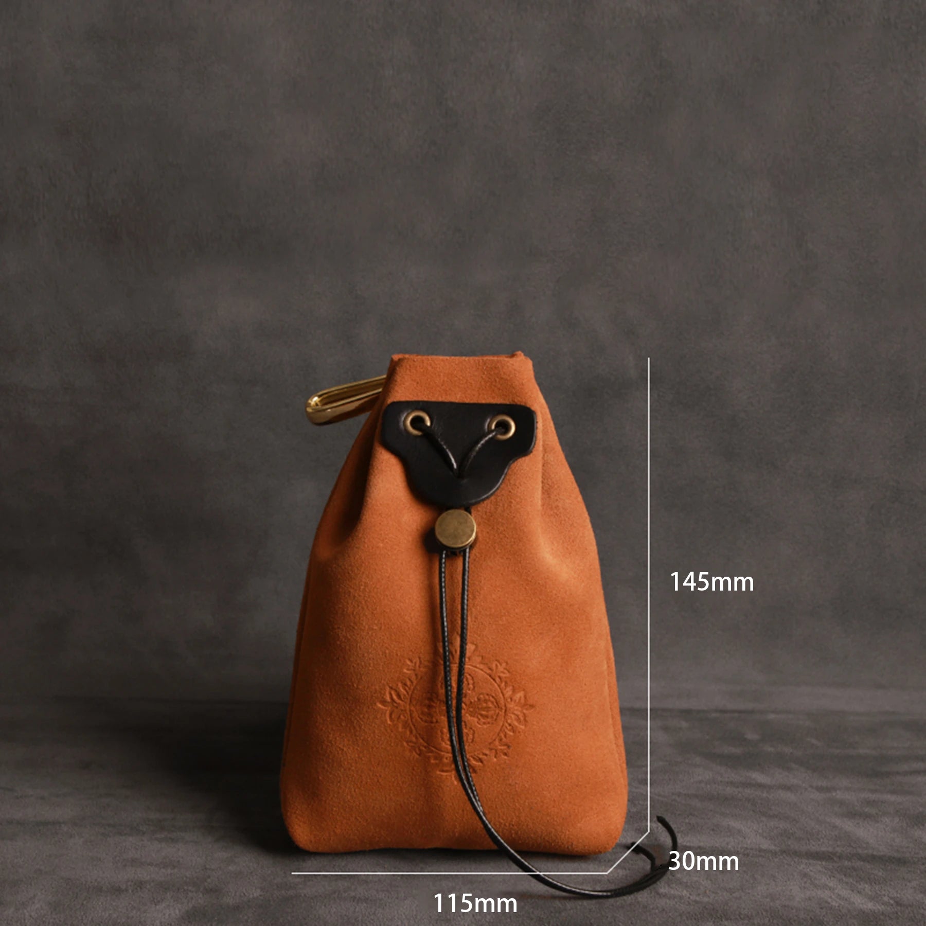 The Ranger’s Token — Handmade Leather Dice Pouch