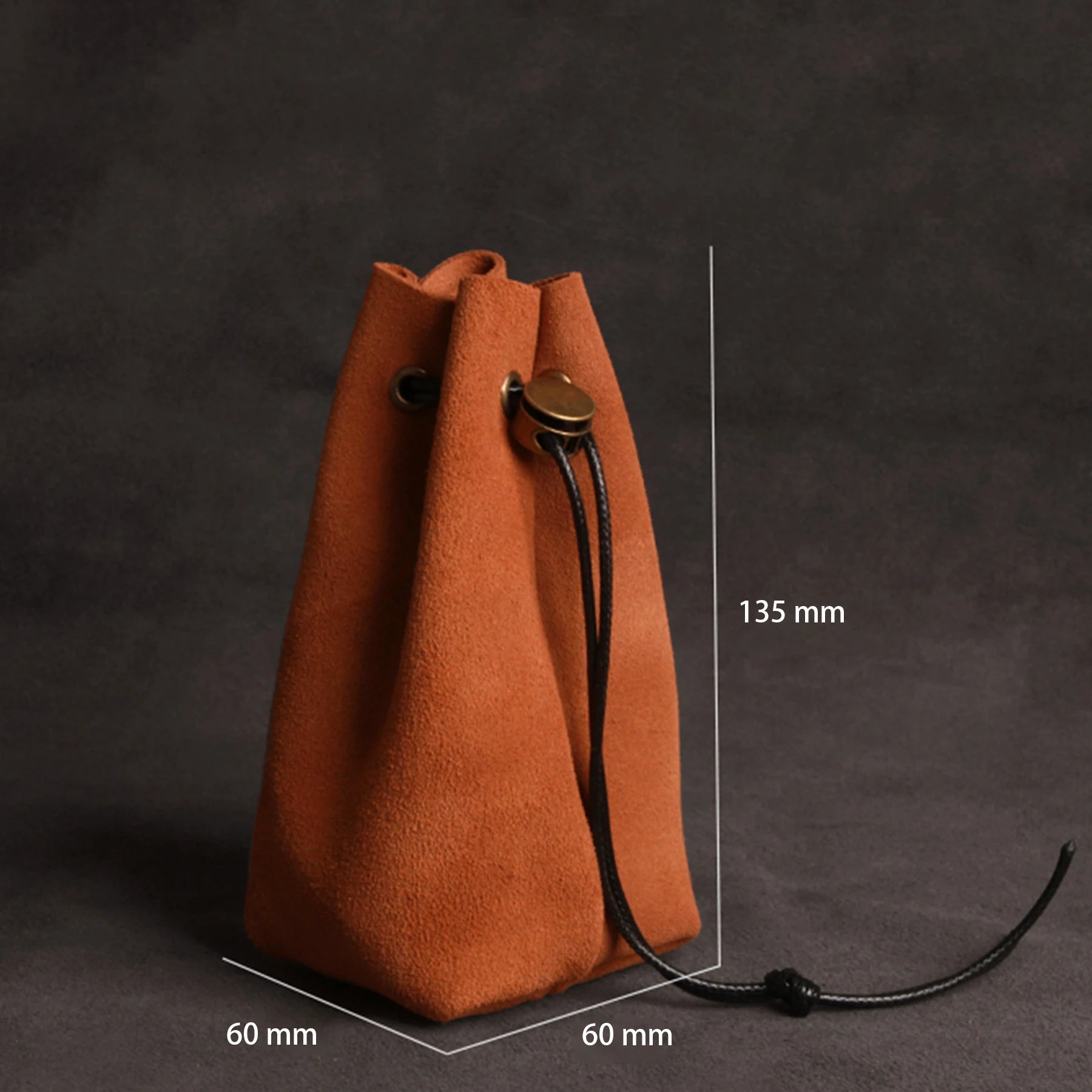 The Ranger’s Token — Handmade Leather Dice Pouch