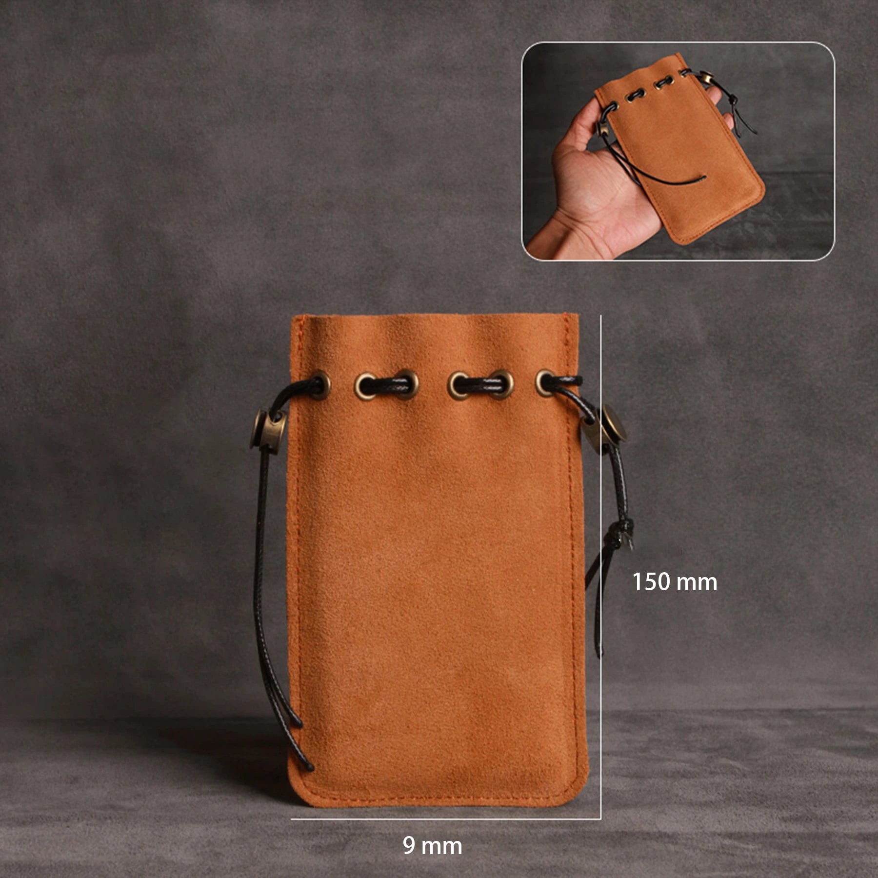 The Ranger’s Token — Handmade Leather Dice Pouch