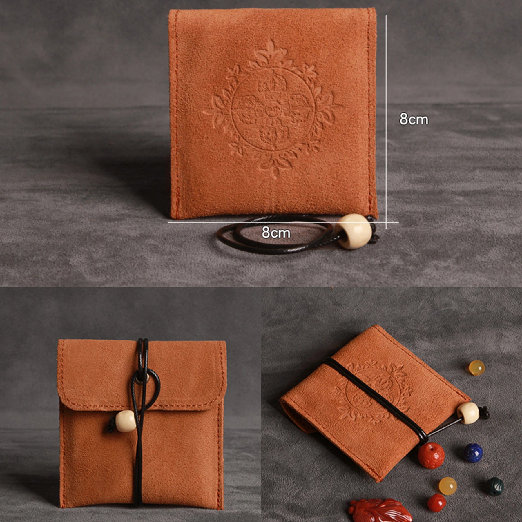 The Ranger’s Token — Handmade Leather Dice Pouch