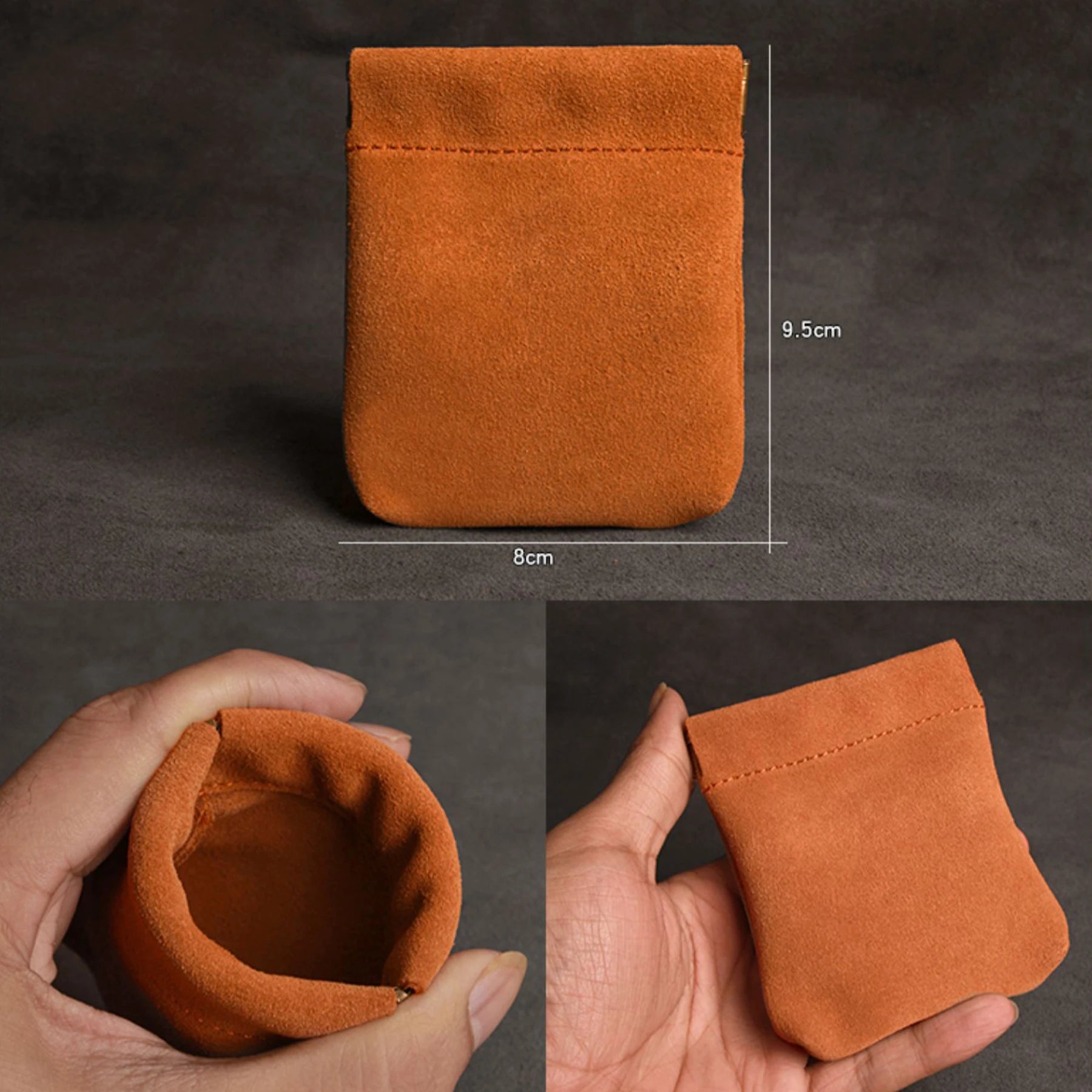 The Ranger’s Token — Handmade Leather Dice Pouch
