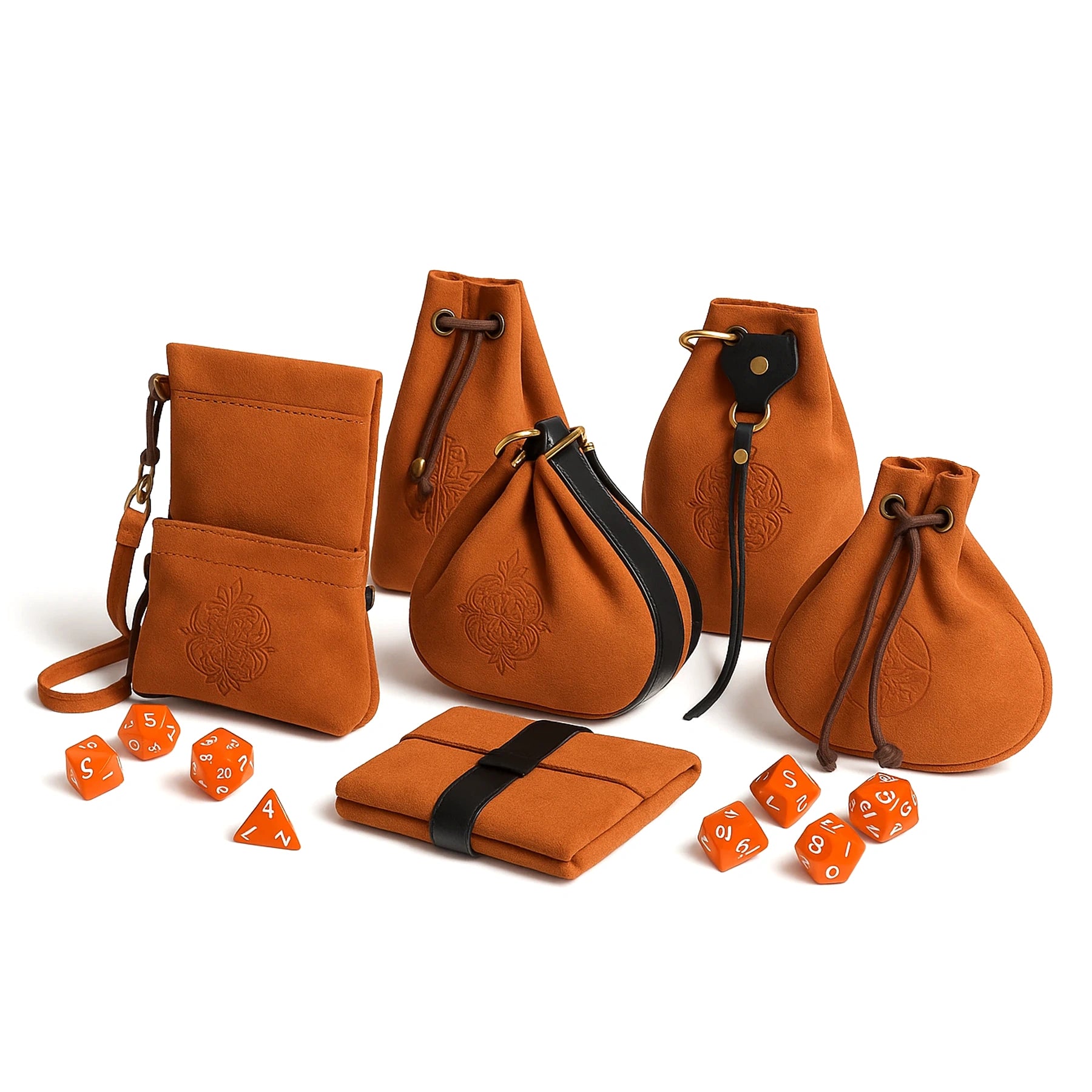 The Ranger’s Token — Handmade Leather Dice Pouch